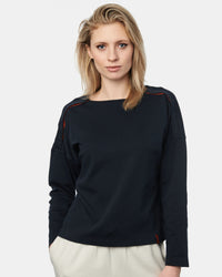 Das Damen Sweatshirt Nica in der Farbe Dark Navy